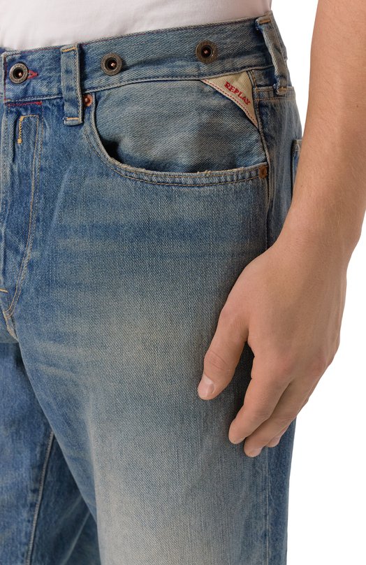 Джинсы Relaxed Fit Replay M1040R.000.814 96A Синий  M1040R.000.814 96A Фото 5