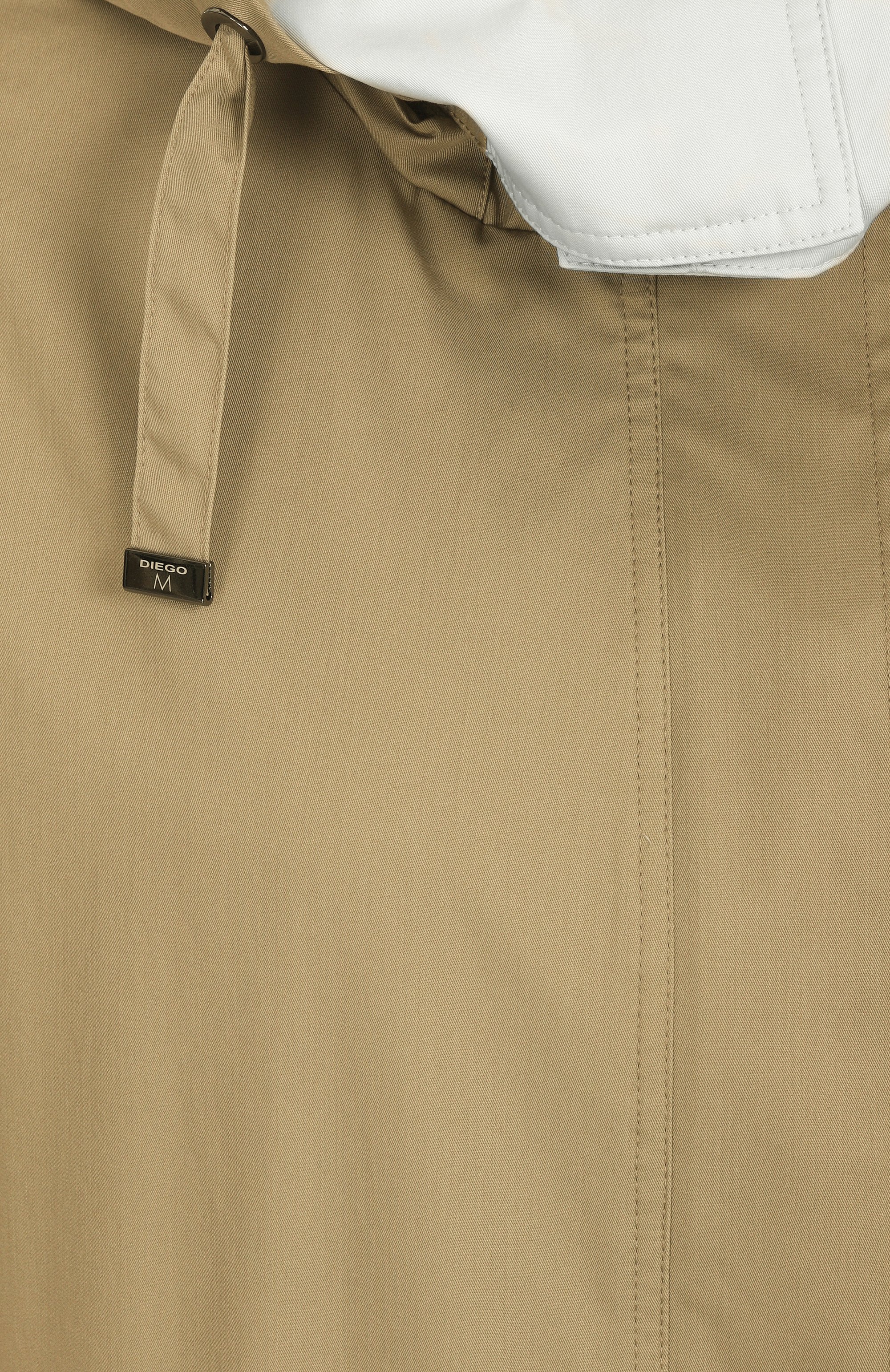 Парка из хлопка и вискозы DIEGO M, арт. 25EM-A614, фото 6