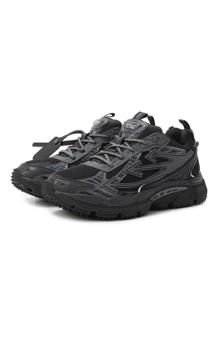 Комбинированные кроссовки be right back OFF-WHITE, арт. 0WIA289C99FAB001, фото 1