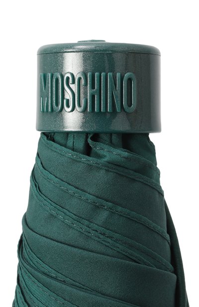 Складной зонт MOSCHINO зеленого цвета по цене 10750 руб., арт. 8425 SUPERMINI, фото 5 Складной зонт MOSCHINO, арт. 8425 SUPERMINI, фото 5