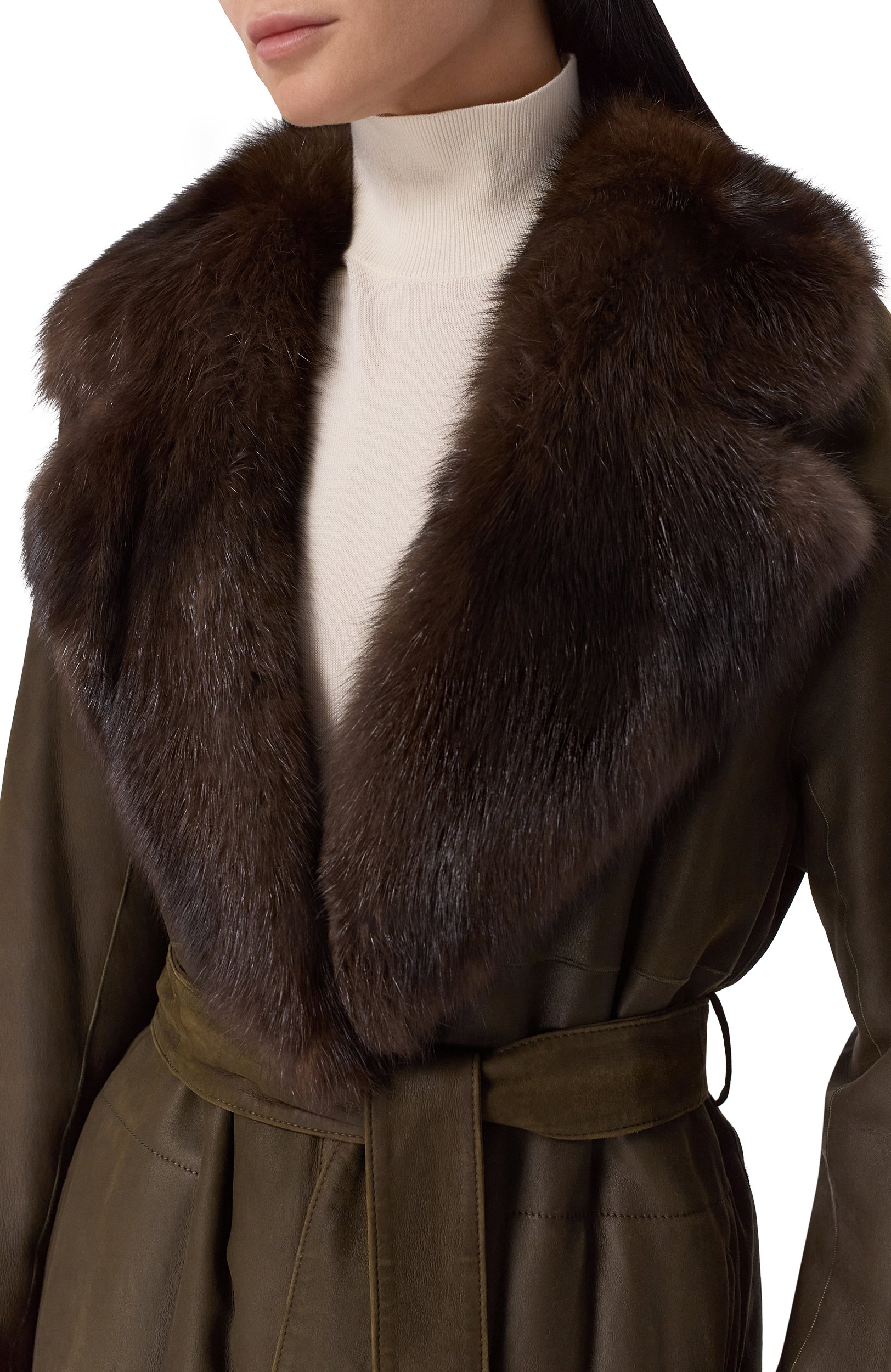 Дубленка из овчины KITON, арт. D50677X04T66, фото 5