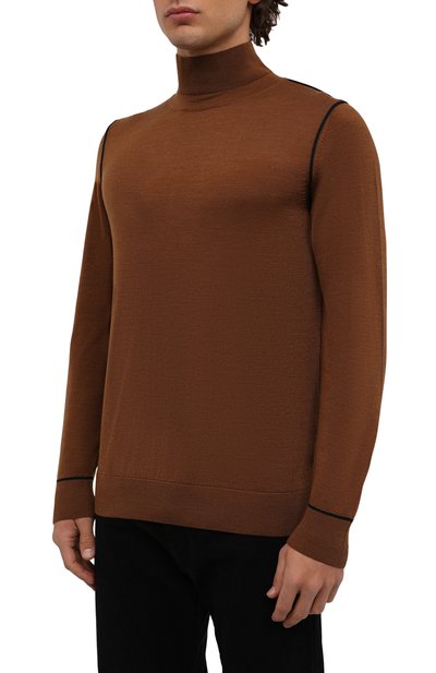 Шерстяная водолазка BOSS, арт. 50463056, фото 3