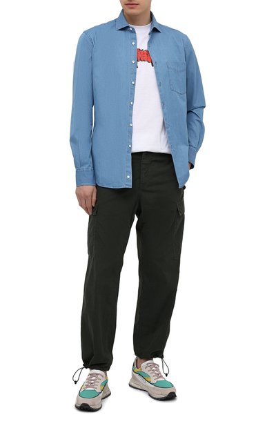 Хлопковая рубашка ASPESI, арт. S1 A CE52 6191, фото 2