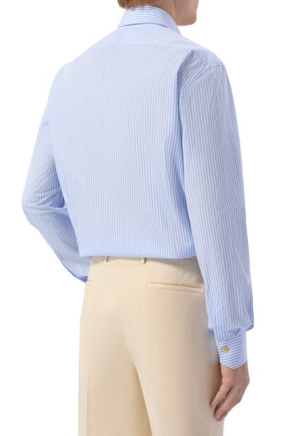 Хлопковая сорочка KITON, арт. UCCH09604, фото 4