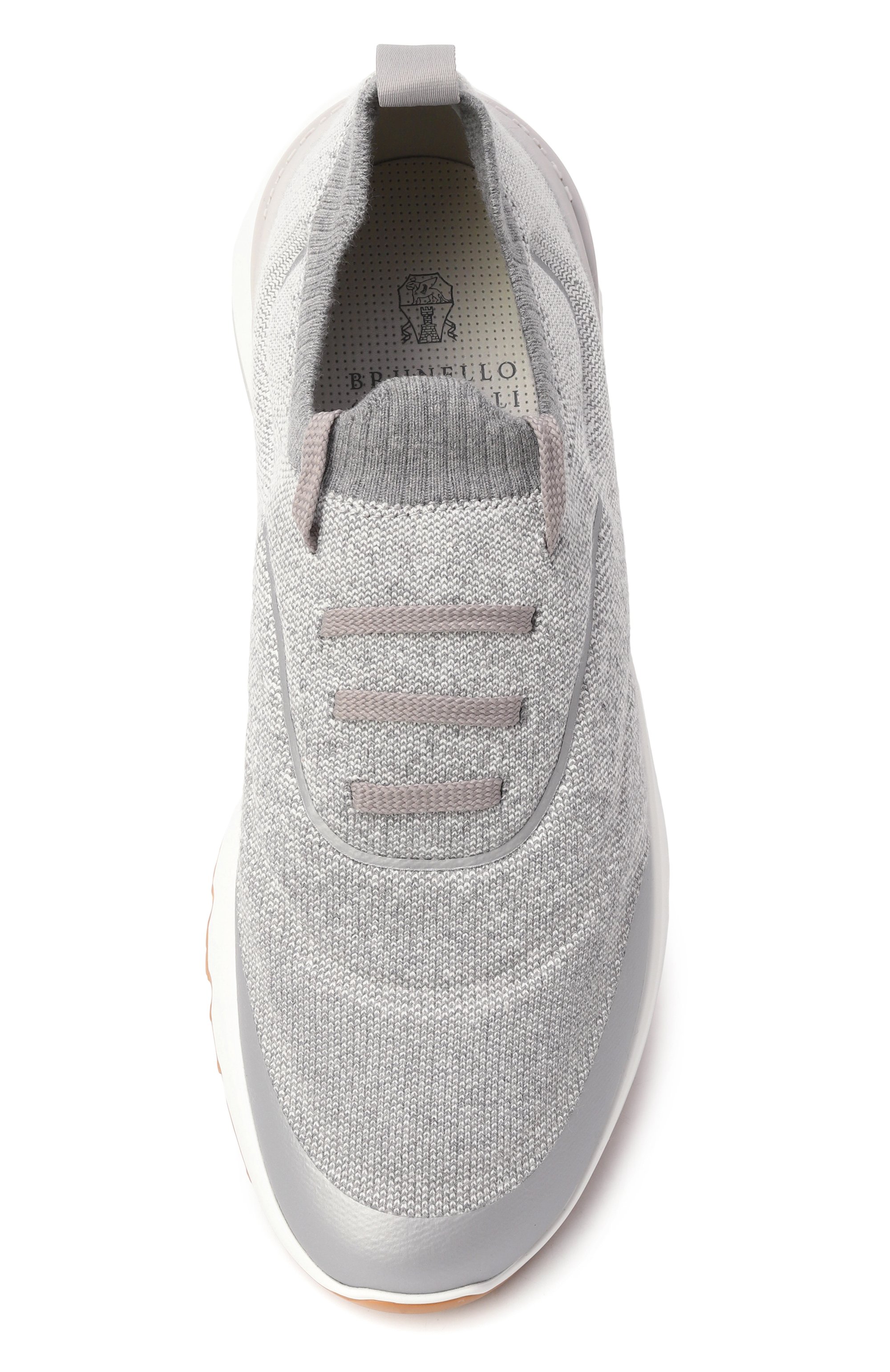 Текстильные кроссовки BRUNELLO CUCINELLI, арт. MZUEHR0342, фото 6