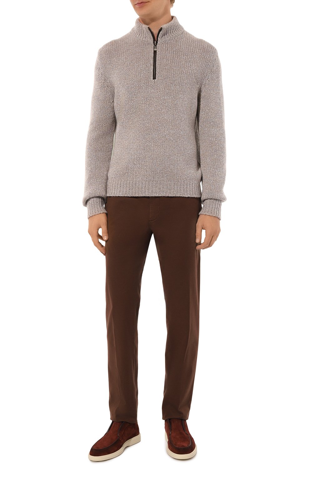 Замшевые ботинки detroit SANTONI, арт. MGDG17823TICBSSV, фото 2