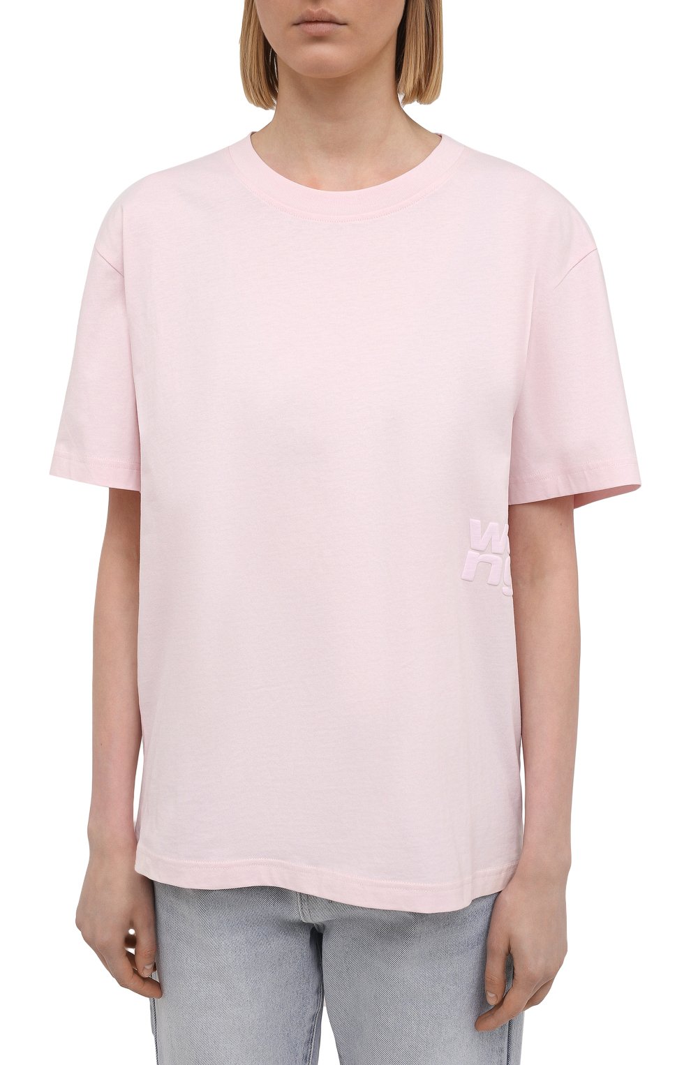 Хлопковая футболка ALEXANDERWANG.T, арт. 4CC1201152, фото 3