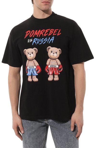 Хлопковая футболка DOMREBEL, арт. FIGHT/T-SHIRT, фото 3