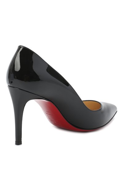Кожаные туфли pigalle 85 CHRISTIAN LOUBOUTIN, арт. pigalle 85 patent calf, фото 4