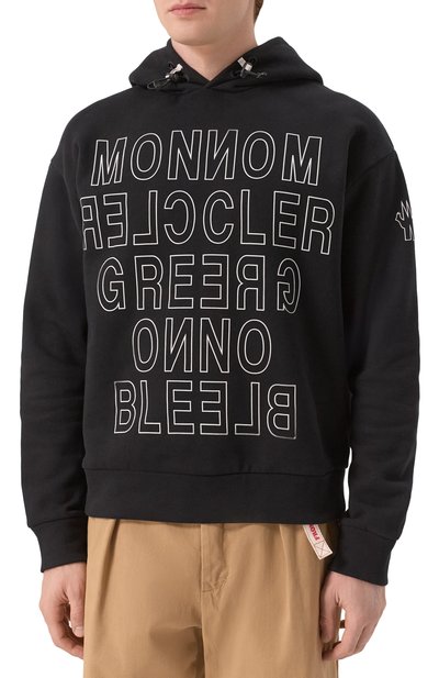 Хлопковое худи MONCLER GRENOBLE, арт. 8G71610/899AN, фото 3