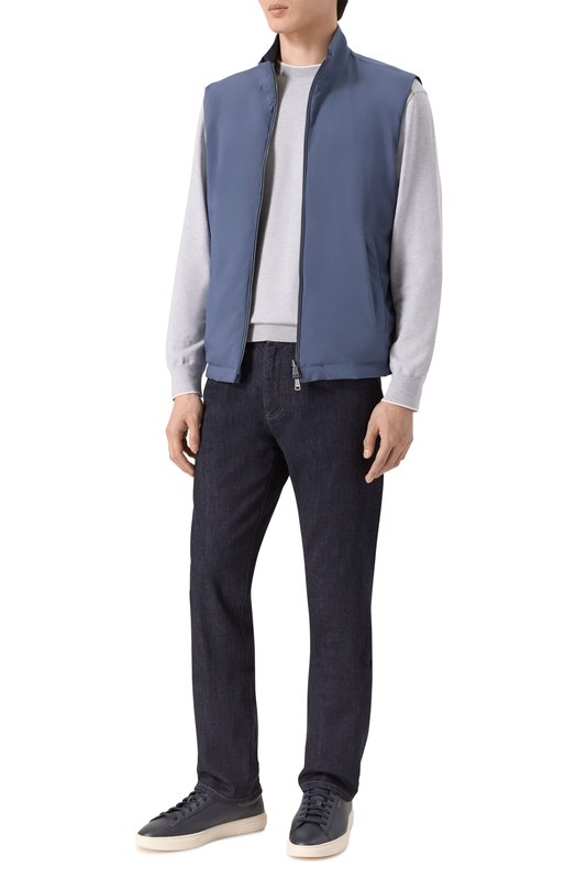 Двусторонний жилет Paul&Shark 26412103 Синий  26412103 Фото 2