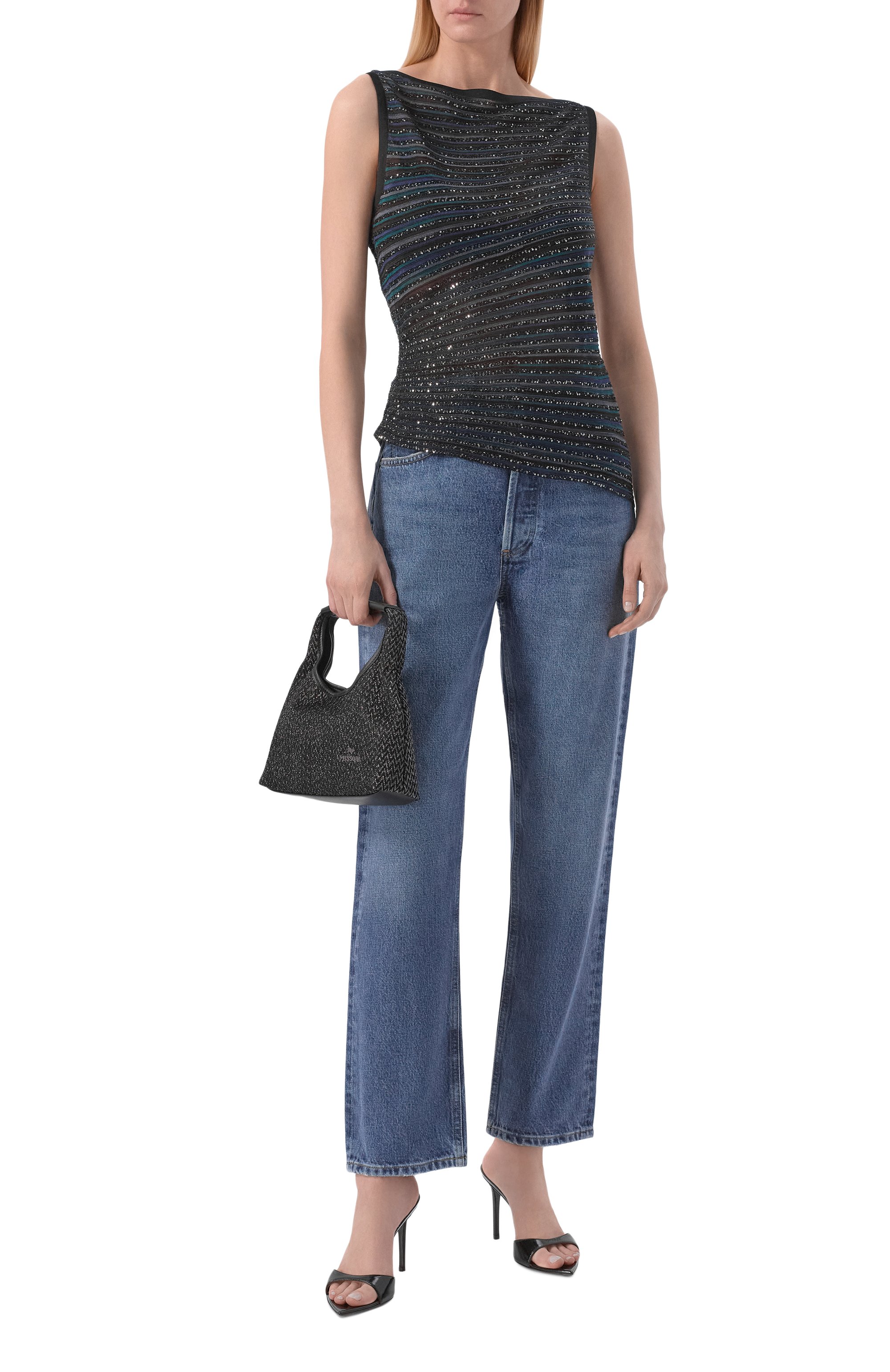 Сумка MISSONI черного цвета по цене 37400 руб., арт. MI10061F, фото 3 Сумка MISSONI, арт. MI10061F, фото 3