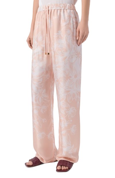 Шелковые брюки AGNONA, арт. T70911E/S4068E, фото 3