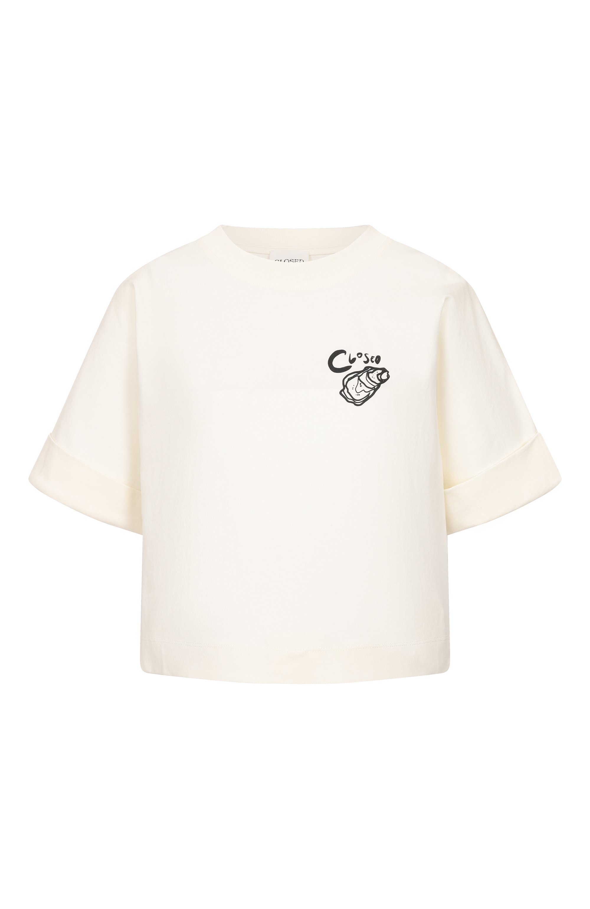 Хлопковая футболка CLOSED, арт. C95445-44H-PR, фото 1
