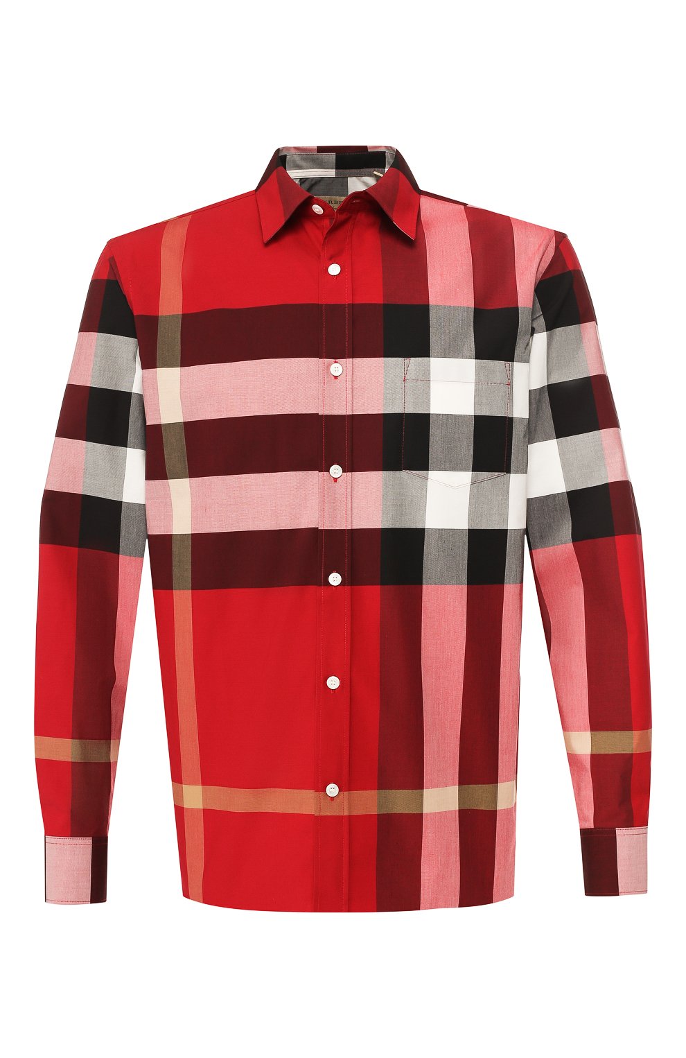 Хлопковая рубашка BURBERRY, арт. 8004830, фото 1