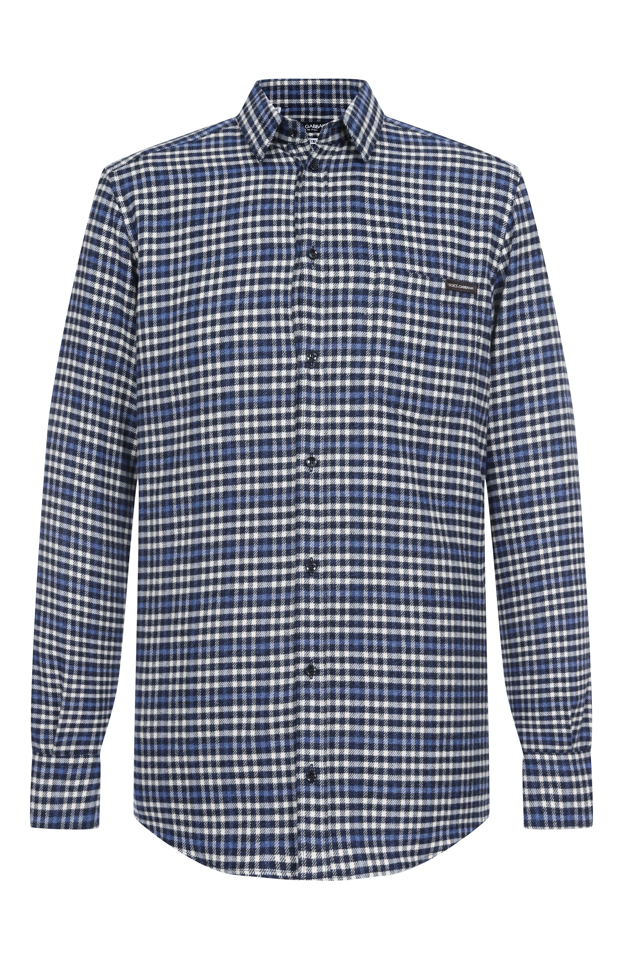 Хлопковая рубашка DOLCE & GABBANA, арт. G5JZ9T/FQ5MZ, фото 1