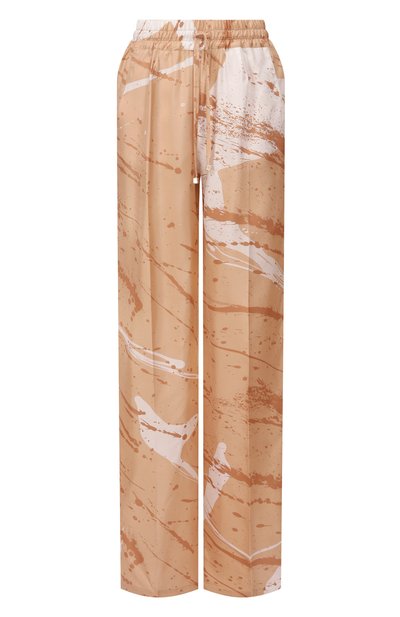 Женские шелковые брюки KITON, арт. D48122K0999G05