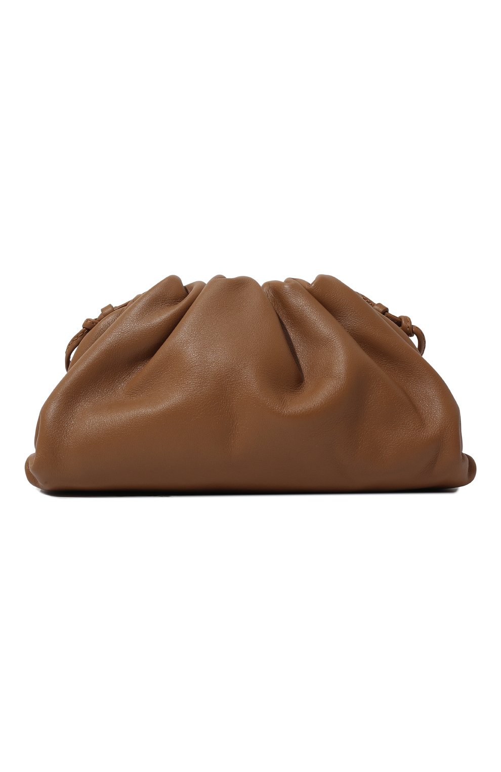 Клатч pouch mini BOTTEGA VENETA бежевого цвета по цене 117500 руб., арт. 585852/VCP40, фото 1 Клатч pouch mini BOTTEGA VENETA, арт. 585852/VCP40, фото 1