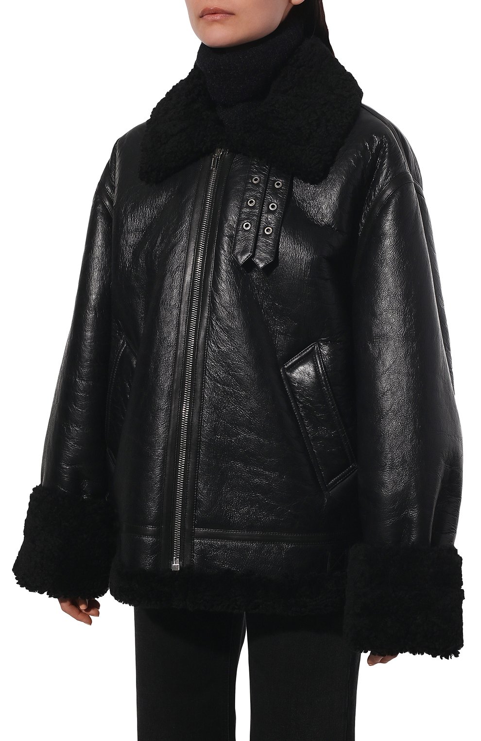Дубленка из овчины VETEMENTS, арт. UE52JA850BL 2431/W, фото 3