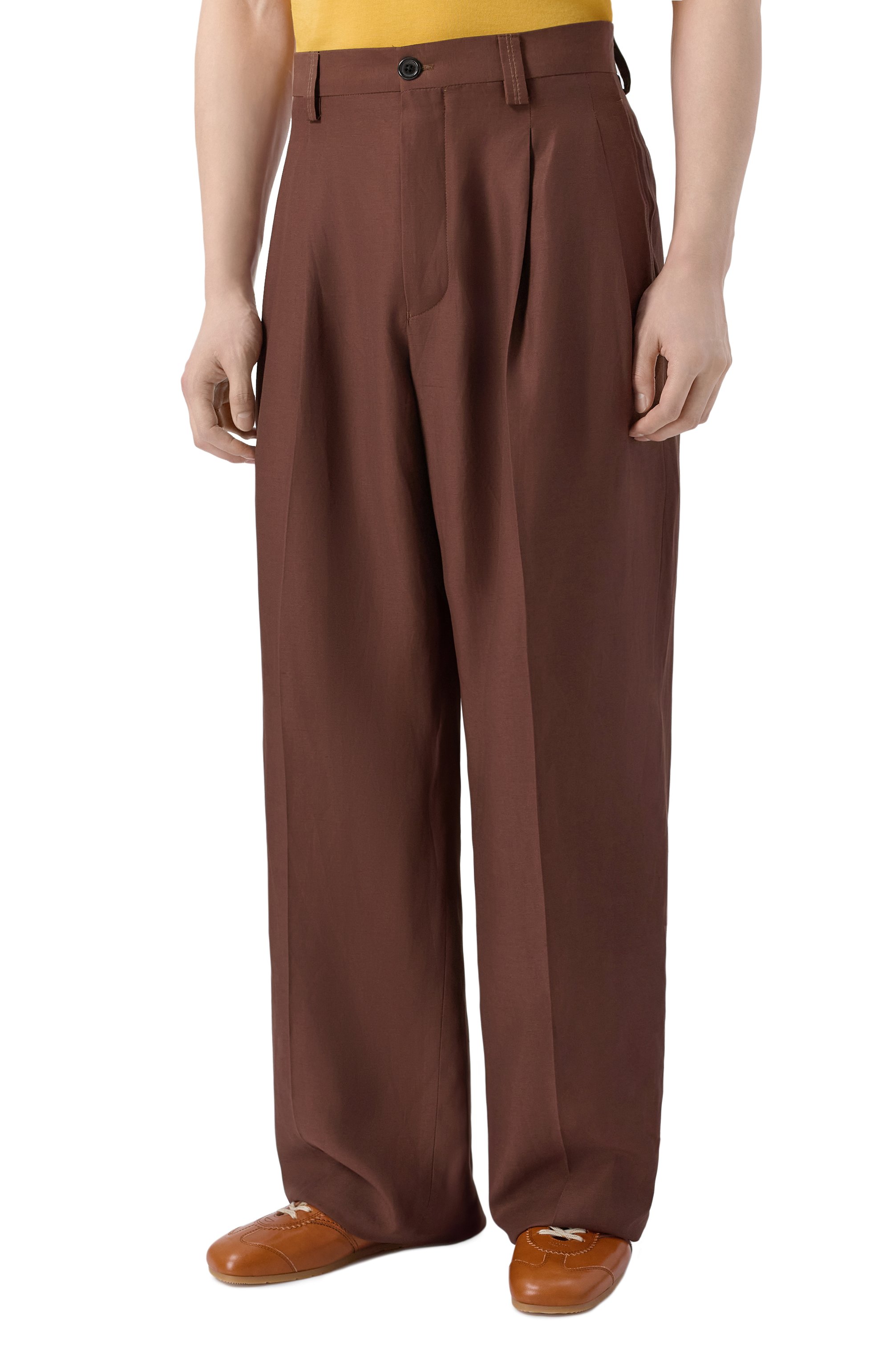 Б рюки из вискозы и льна LANEUS, арт. S6LAMAPA085, фото 3