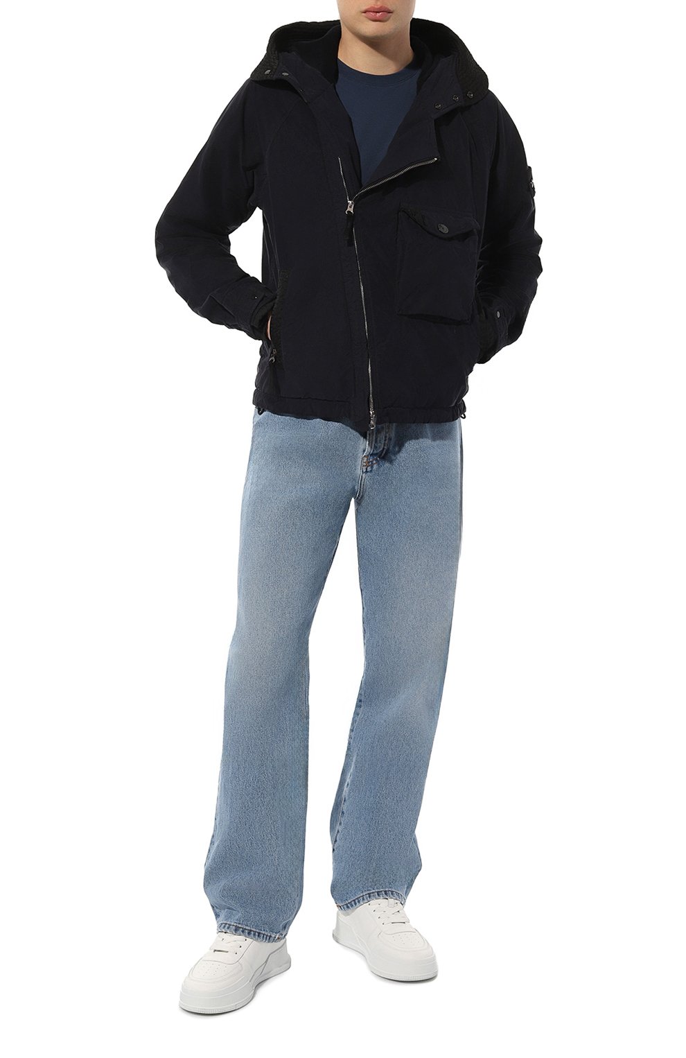 Куртка STONE ISLAND темно-синего цвета по цене 145500 руб., арт. 751541231, фото 2 Куртка STONE ISLAND, арт. 751541231, фото 2