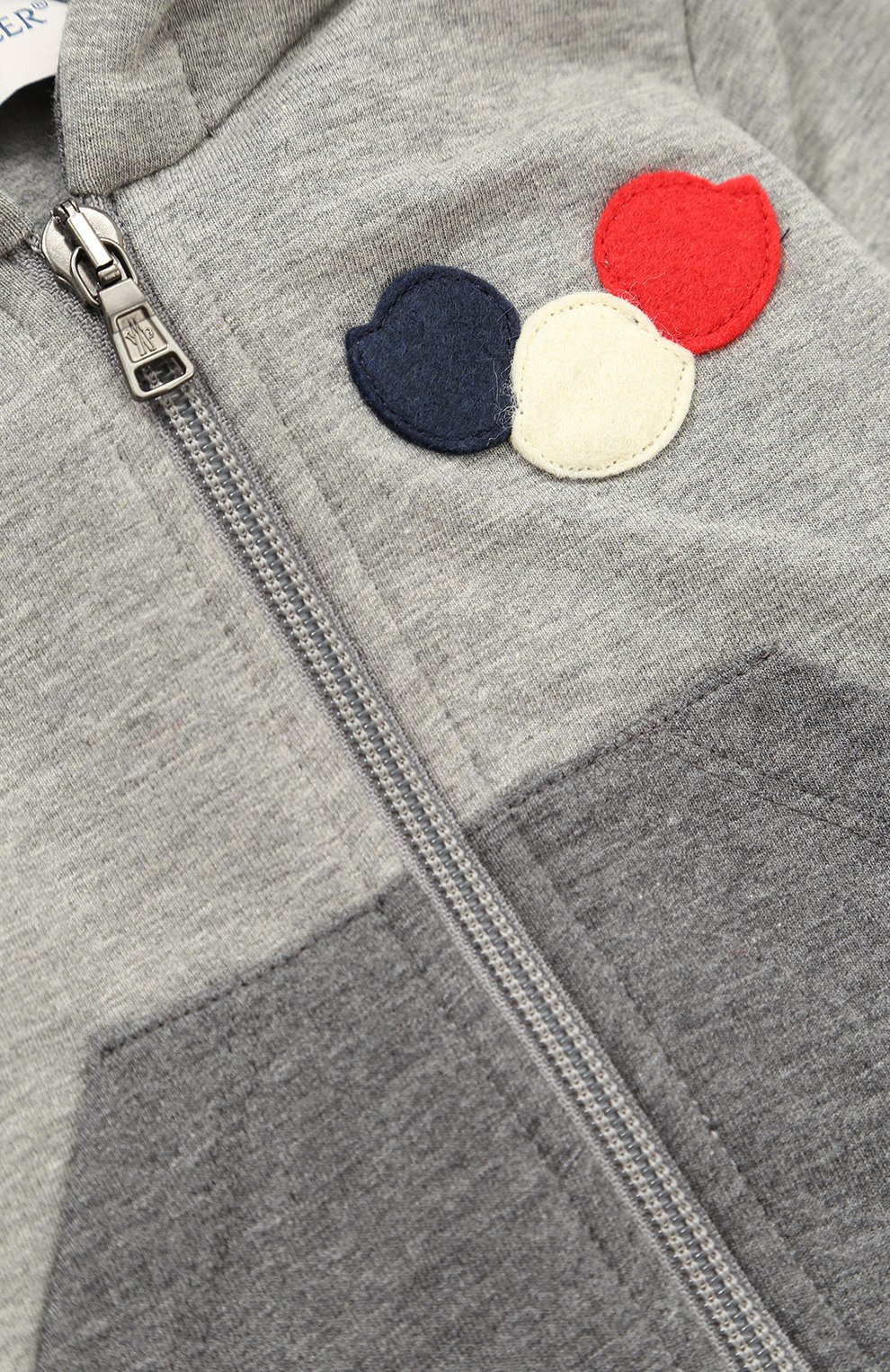 Спортивный костюм из хлопка с аппликациями MONCLER ENFANT, арт. C2-951-88084-05-80996, фото 6