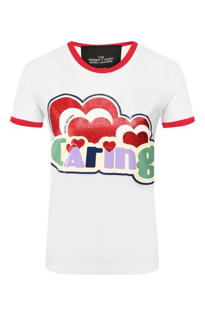 Женская хлопковая футболка MARC JACOBS (THE), арт. M4008466