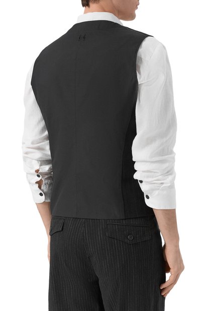 Жилет из хлопка и шерсти HANNES ROETHER, арт. JU26PITER.7082, фото 4