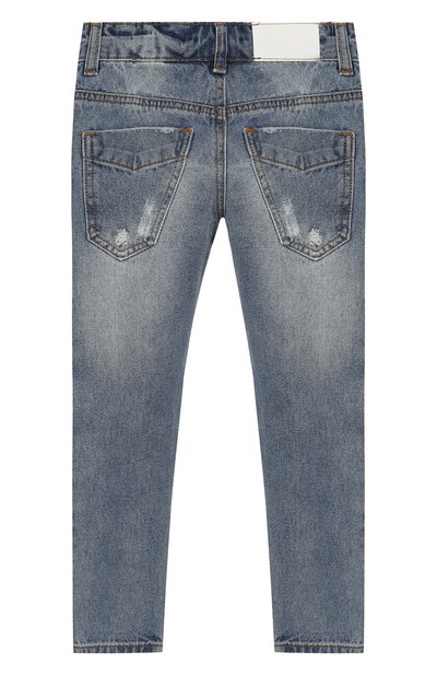 Джинсы с потертостями I DIG DENIM голубого цвета по цене 4590 руб., арт. 19SK007, фото 2 Джинсы с потертостями I DIG DENIM, арт. 19SK007, фото 2