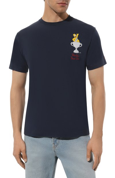 Хлопковая футболка MC2 SAINT BARTH, арт. STBM TSHIRT MAN/TSHM001/02203B, фото 3