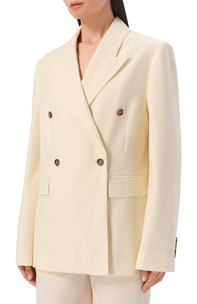 Жакет из шерсти и шелка LOULOU DE SAISON, арт. N0RMA, фото 3