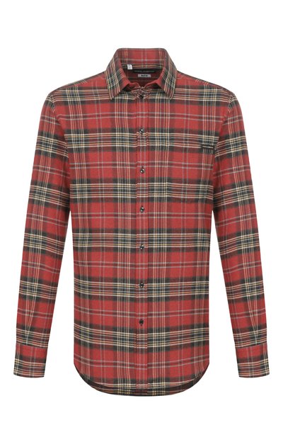 Мужская хлопковая рубашка DOLCE & GABBANA, арт. G5JZ9T/FQ5NG