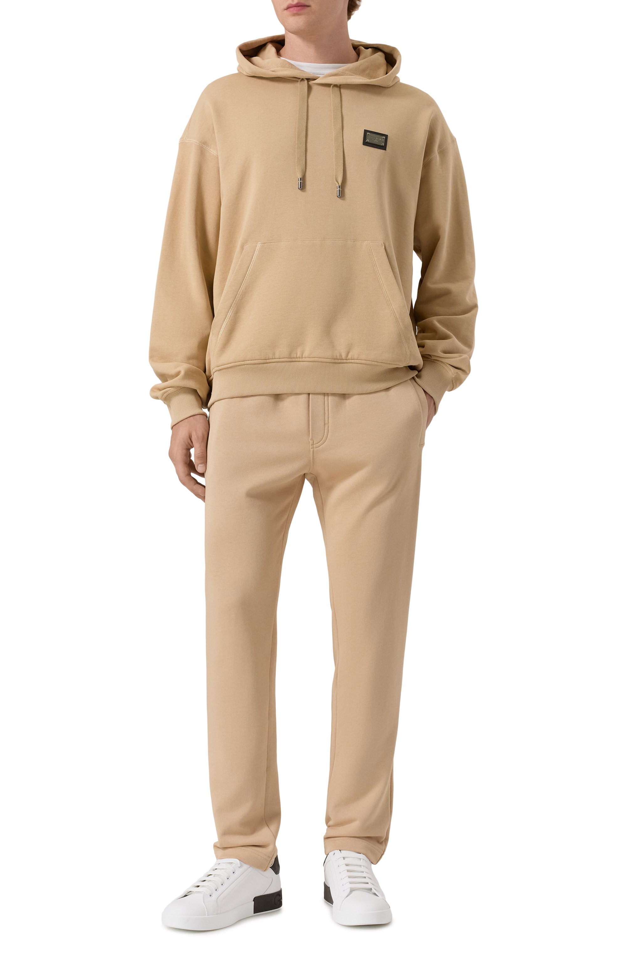 Хлопковые брюки DOLCE & GABBANA, арт. GZ12AT/G7M4Y, фото 2