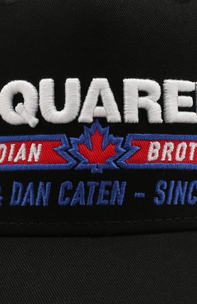 Хлопковая бейсболка DSQUARED2, арт. BCM0246 05C00001, фото 3