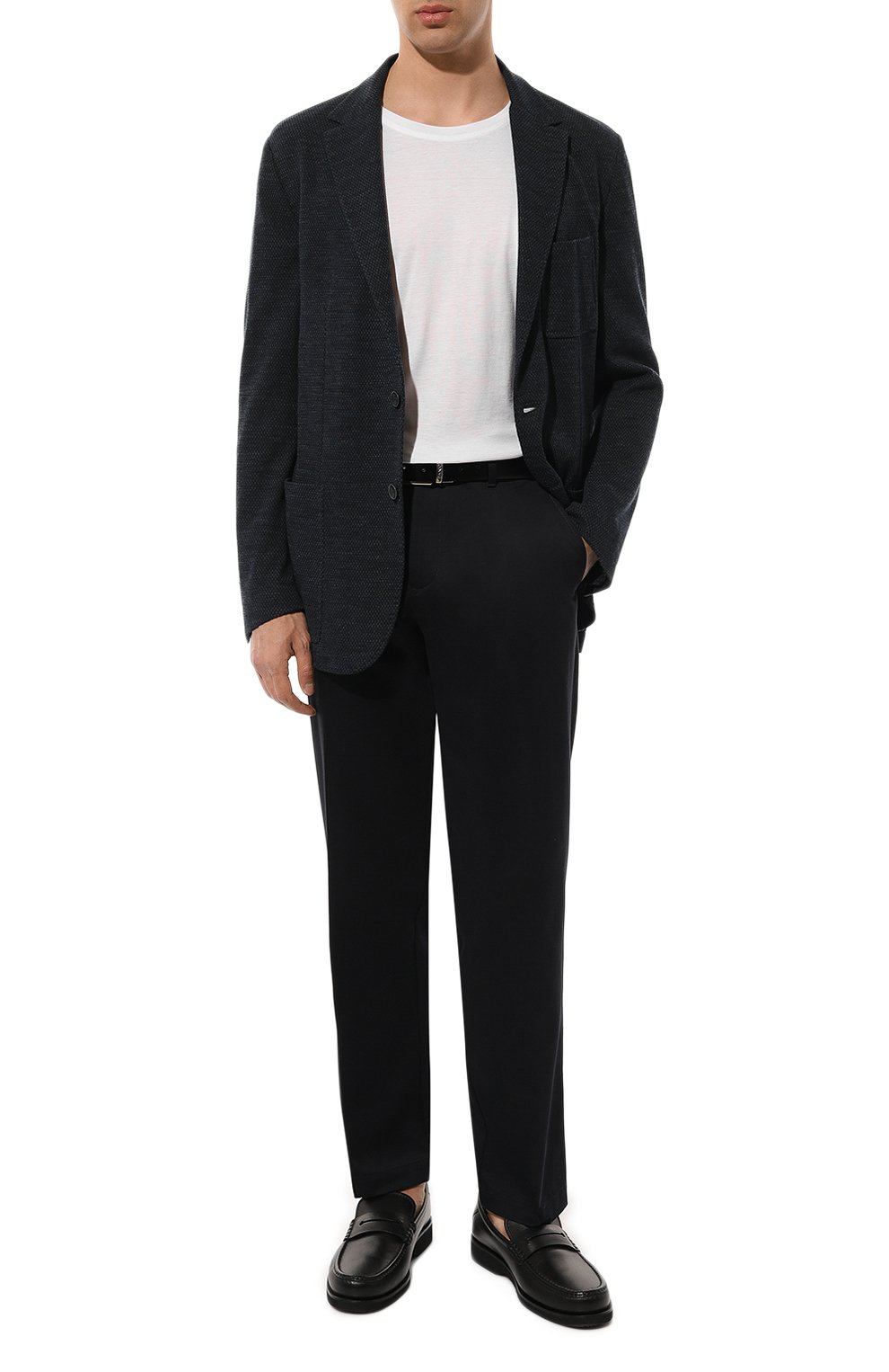 Футболка из шелка и хлопка ANDREA CAMPAGNA, арт. 60133/46800, фото 2