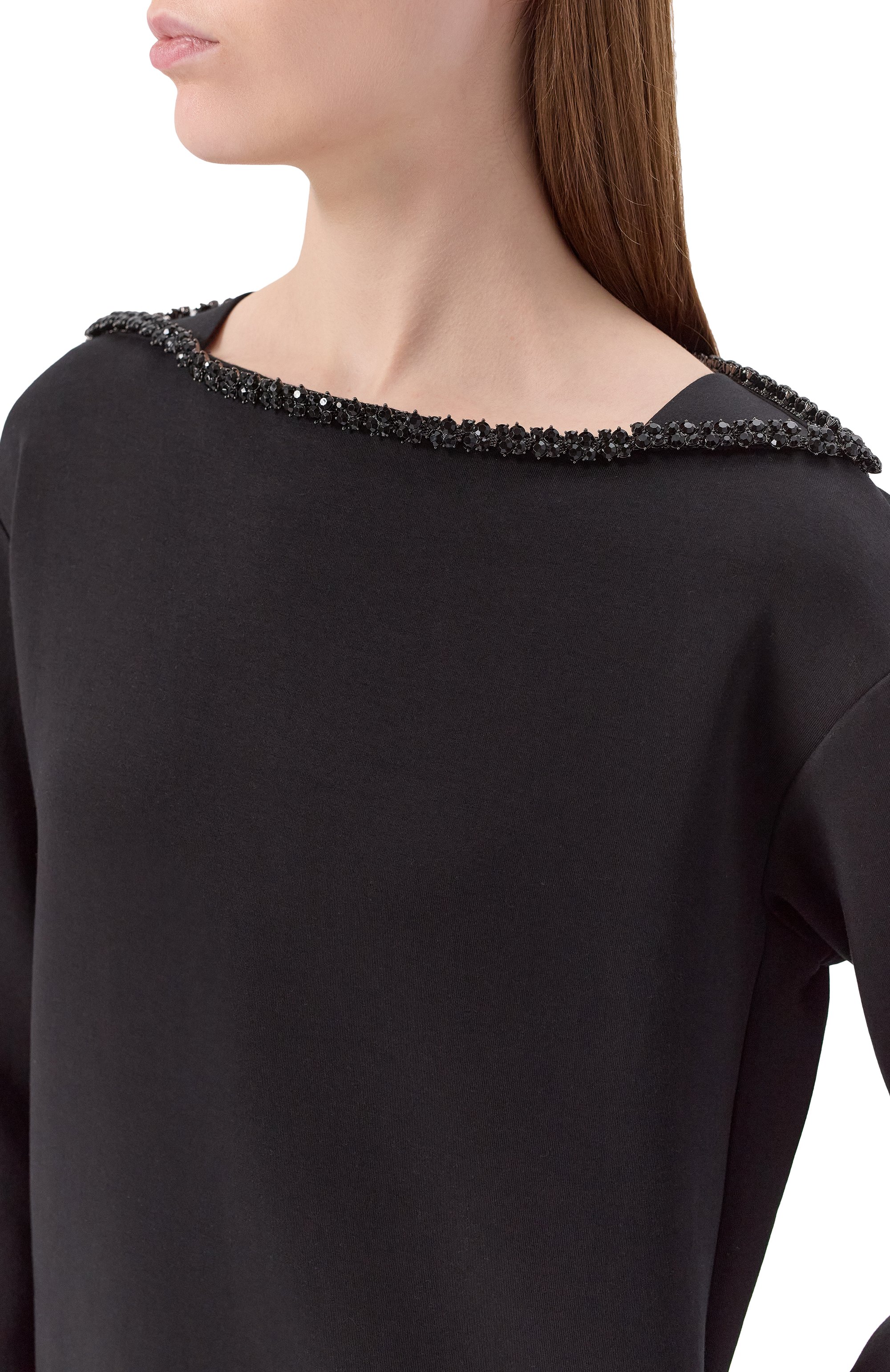 Хлопковое платье EMPORIO ARMANI, арт. EW002796/AF10002, фото 4