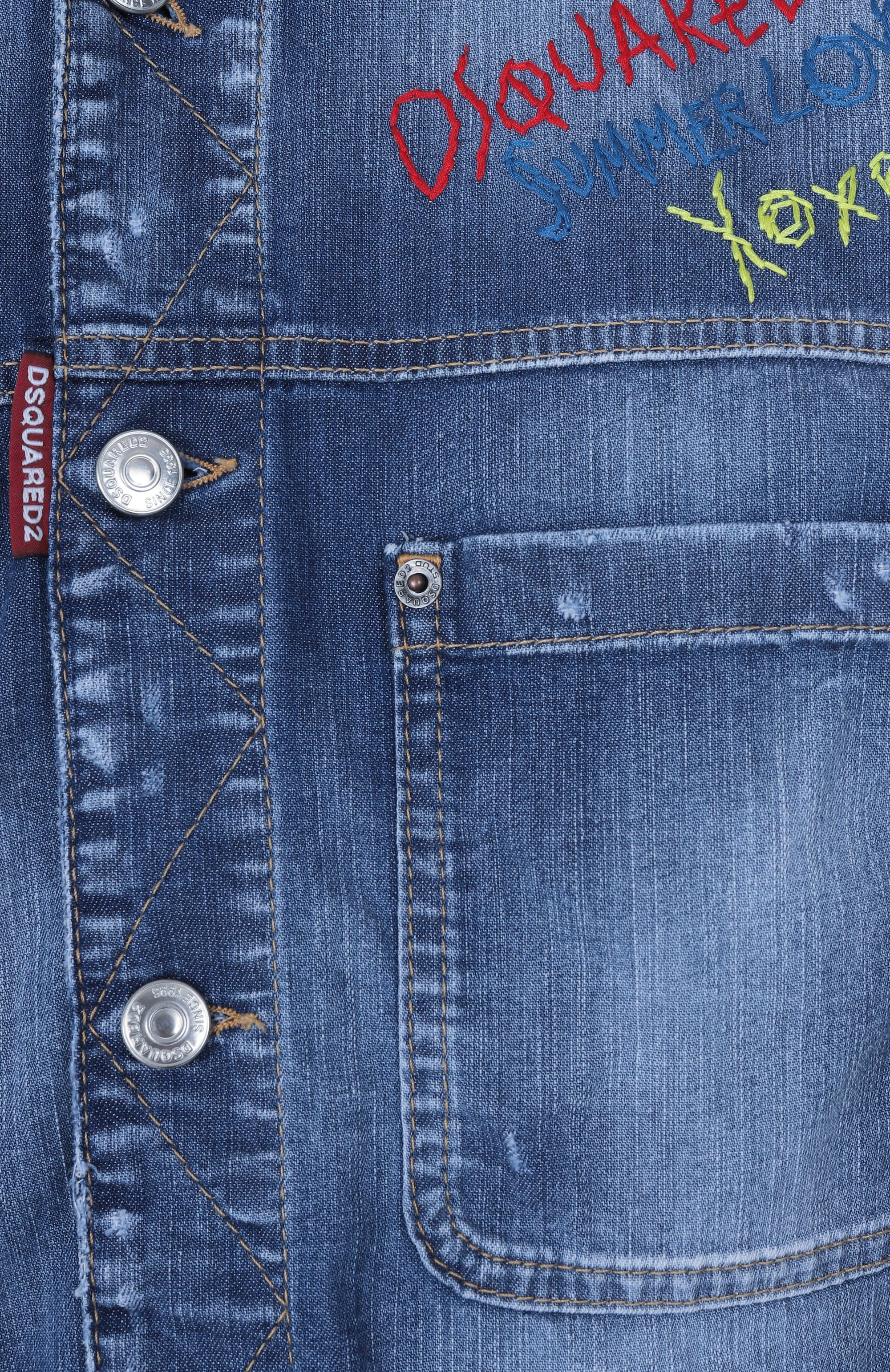 Джинсовая куртка DSQUARED2, арт. S73AM0359/S30341, фото 6