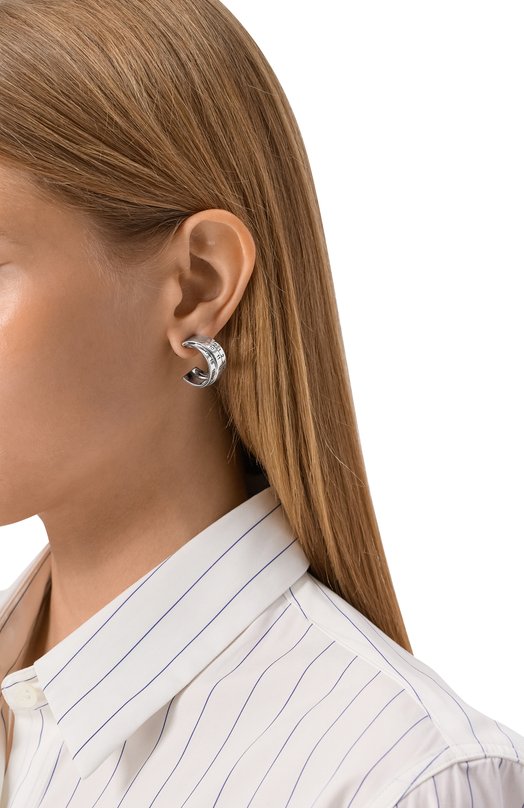 Серьги MM6 SM6VG0083 P6627 Серебряный  SM6VG0083 P6627 Фото 2