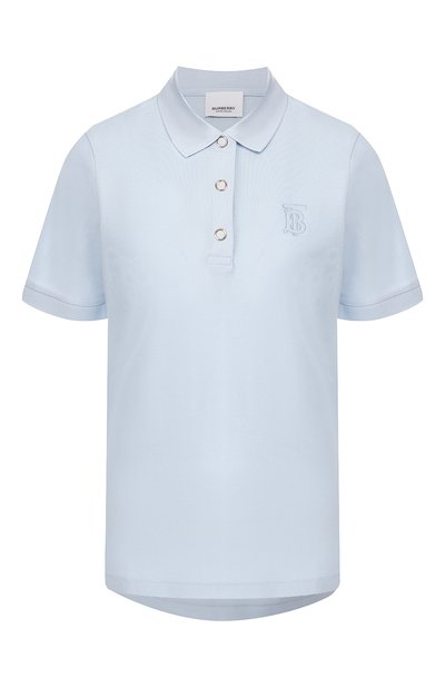 Женское хлопковое поло BURBERRY, арт. 8015209