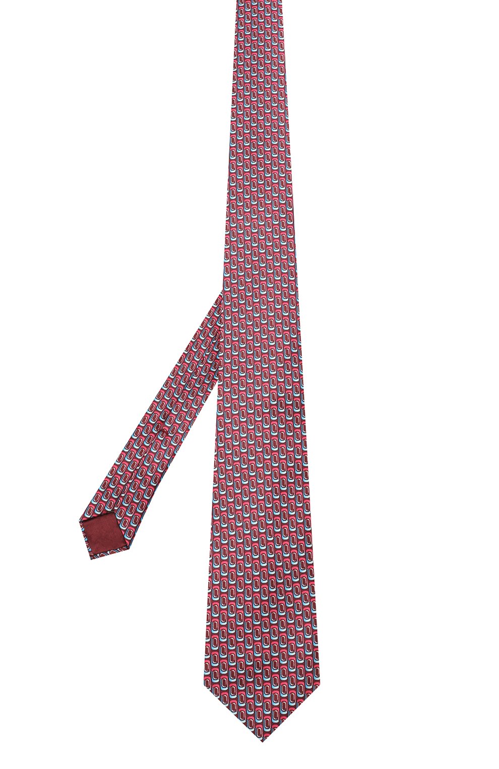 Шелковый галстук ZILLI красного цвета по цене 25800 руб., арт. 50292/TIES, фото 2 Шелковый галстук ZILLI, арт. 50292/TIES, фото 2