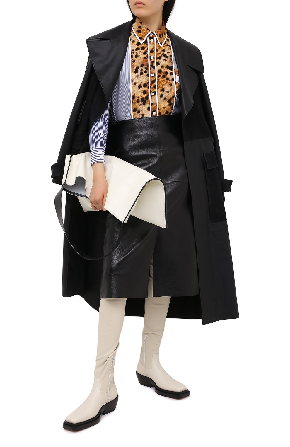 Хлопковая рубашка BURBERRY, арт. 8036133, фото 2
