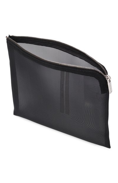 Футляр для документов RICK OWENS черного цвета по цене 48250 руб., арт. RA01F0819/NM, фото 3 Футляр для документов RICK OWENS, арт. RA01F0819/NM, фото 3