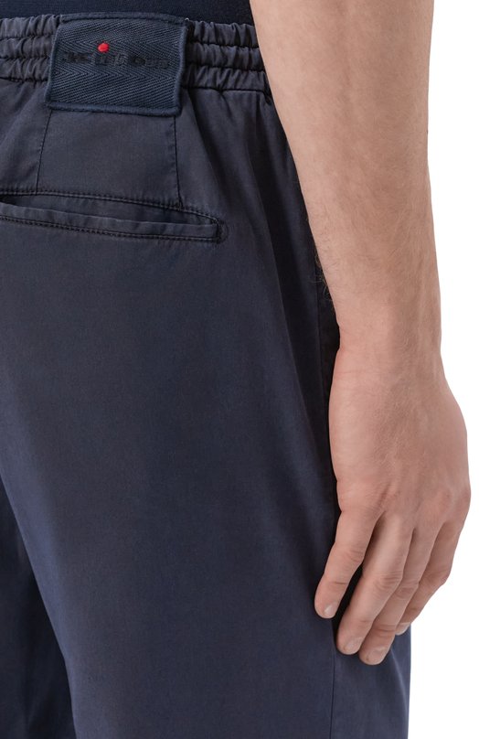 Брюки из лиоцелла Kiton UP1LACRK0609H Синий  UP1LACRK0609H Фото 5