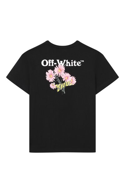 Хлопковая футболка OFF-WHITE, арт. 0GAA001S26JER004_001, фото 2