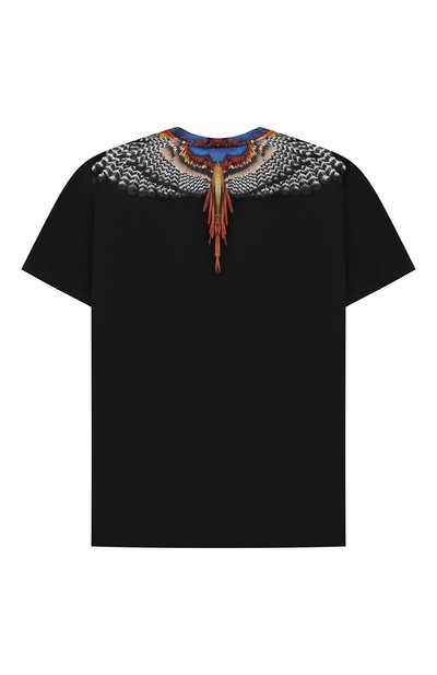 Хлопковая футболка MARCELO BURLON KIDS OF MILAN, арт. CBAA002F21JER010, фото 2