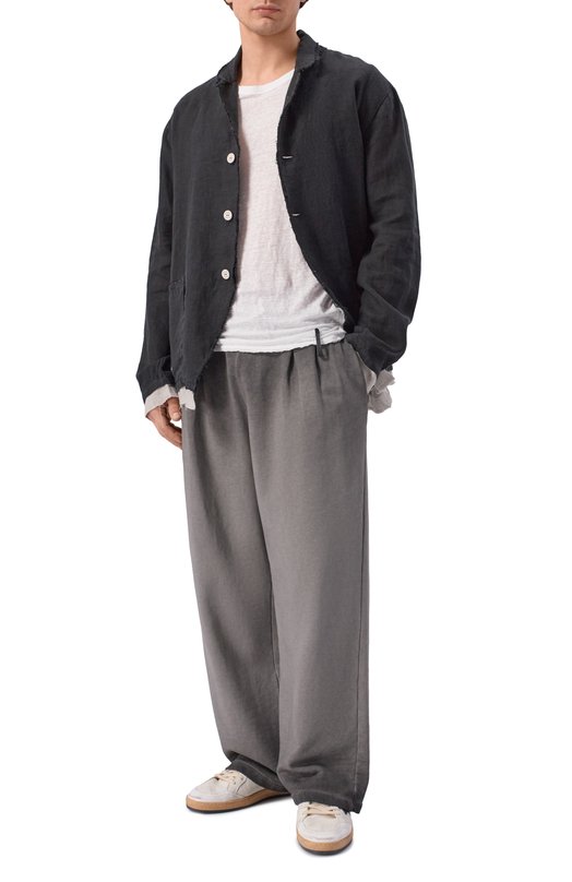 Льняная футболка Never Enough 2B5M036-038/MTH068 K346 Белый  2B5M036-038/MTH068 K346 Фото 2