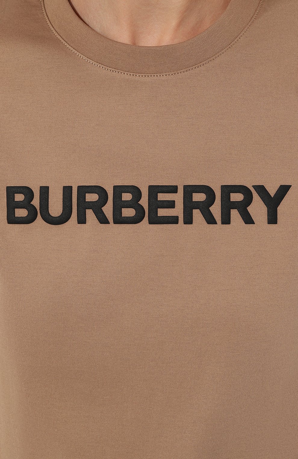 Хлопковая футболка BURBERRY, арт. 8060703A1420, фото 5