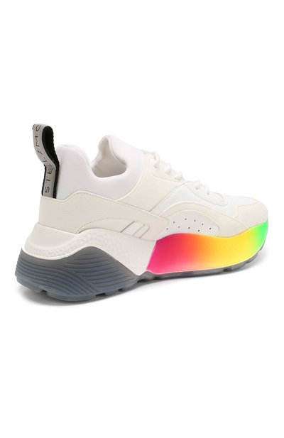 Кроссовки eclypse из эко-кожи на шнуровке STELLA MCCARTNEY, арт. 501777/W1FA4, фото 4