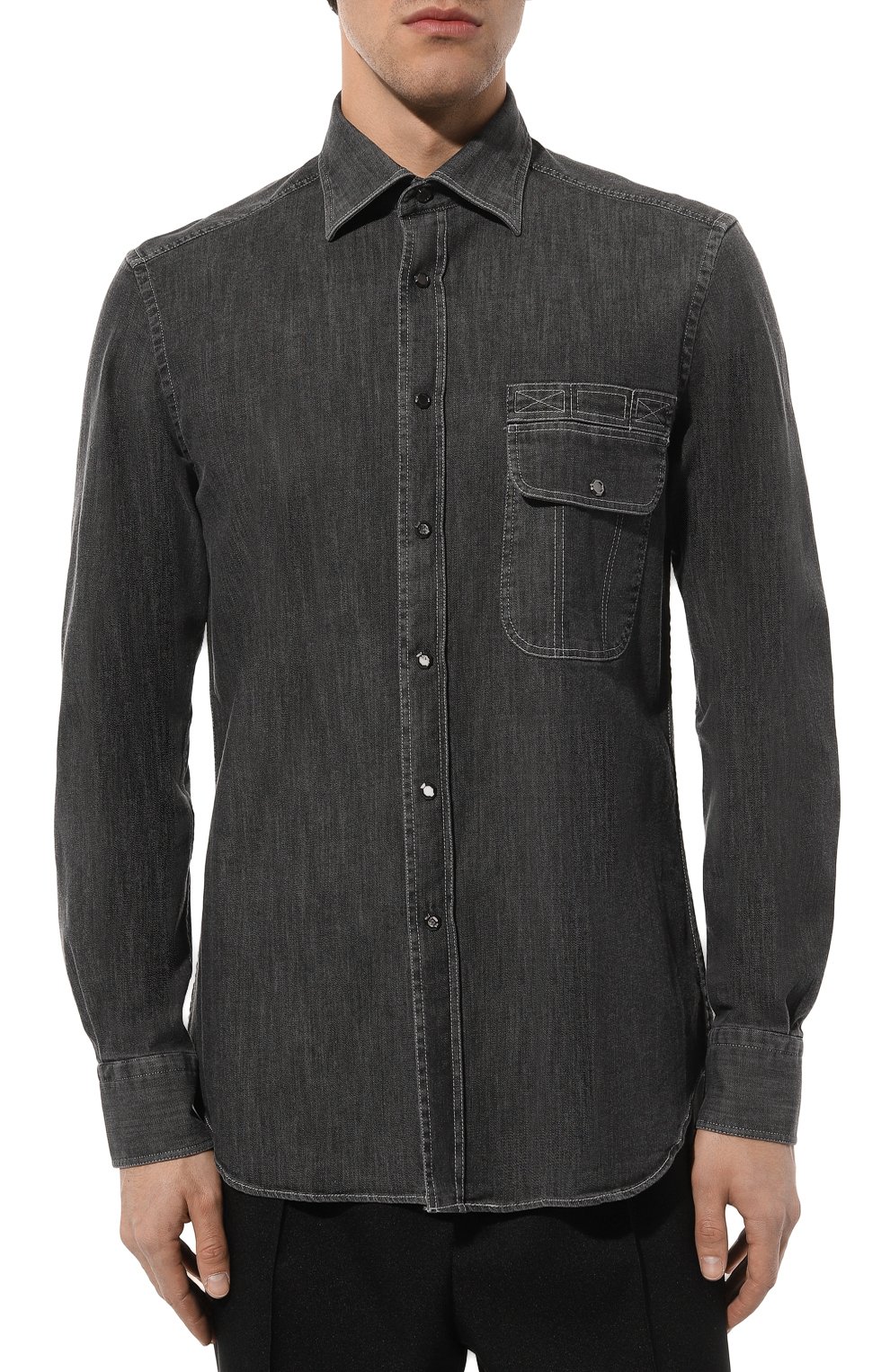 Джинсовая рубашка STEFANO RICCI, арт. MC006971/EX2603, фото 3