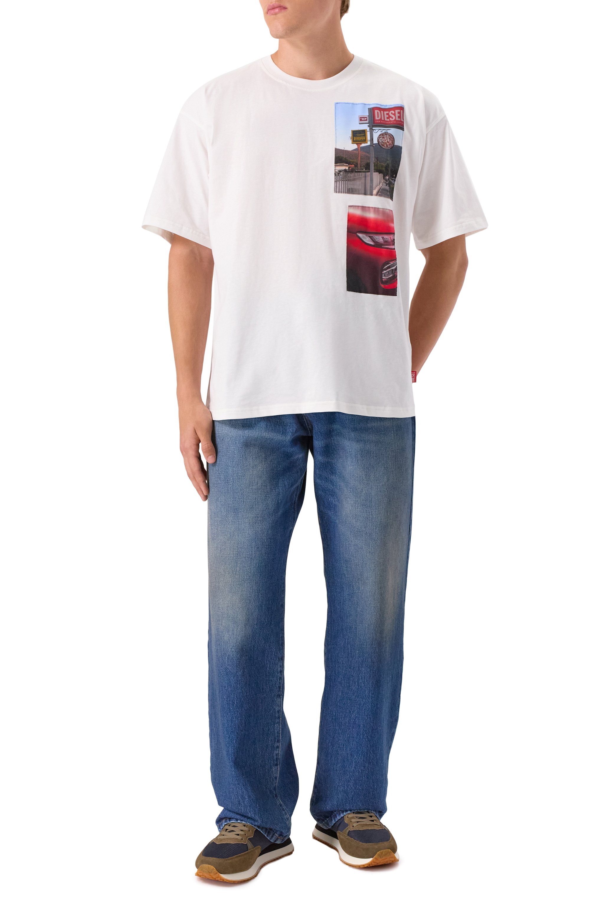 Комбинированные кроссовки s-d DIESEL, арт. Y03720/PS326, фото 2